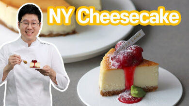 Κλασική αμερικάνικη συνταγή τούρτας Cheesecake